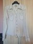  PEPE JEANS бяла дънкова спортна риза , снимка 4