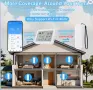 Tuya WiFi Метеорологична станция с 3броя външни сензора, снимка 2