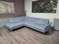ПРОМОЦИЯ!!! Сив ъглов диван от плат "ZE-EM22011", снимка 1
