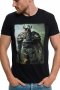 Нова мъжка тениска с дигитален печат на сериала Викинги