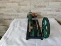Стар макет на парен двигател - Български от средата на века - Учтехпром, снимка 7