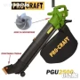 Листосъбирач и духалка за листа Procraft PGU2500/ 2200 W, снимка 1