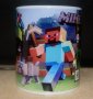 Чаша на МАЙНКРАФТ с име!Детски чаши!Чаши със снимка!MINECRAFT!, снимка 3