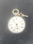 Швейцарски СРЕБЪРЕН джобен часовник - ПРОМОЦИЯ, снимка 1
