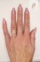 Дамски златни пръстени 585 - 14 К, снимка 3