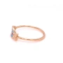 Златен дамски пръстен 1,25гр. 14кр. проба:585 размер:53 модел:38829-5, снимка 3
