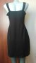 Черна рокля тип сукман, от памучно трико👗🍀M/L,L👗🍀арт.4192, снимка 3
