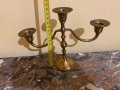 Месингов бронзов свещник от месинг бронз, снимка 1 - Други стоки за дома - 44329479