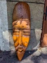 Декоративна дървена маска, снимка 1
