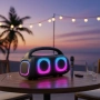 Парти тонколона 2 × 5.25" – 40 W RMS, Bluetooth, RGB LED светлини, батерия 3600 mAh, снимка 3
