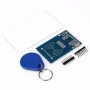 13.56MHz MIFARE RFID access card reader SPI I2C TTL RS232 board PCB платка на четец карти, снимка 5