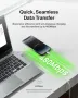 2 броя Belkin плетен USB-A към Lightning кабел 1,5 м - мек, гъвкав кабел за бързо зареждане, бели, снимка 6