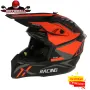Каска мото крос 127 - BLACK ORANGE 2, снимка 1