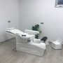 Стол за спа педикюр/маникюр/масаж + табуретка Omega - бял-черен, снимка 4