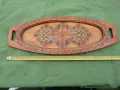 Стар дървен поднос, снимка 1