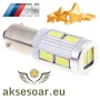 2 броя габарити BAX9S с 10 LED диода крушка H6W-DC 12 V габаритни крушки фарове дневни светлини , снимка 18