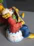 4бр Goebel Happy Clowns резин 20см/Гьобел Германия немски колекционерски фигури на клоуни-музиканти, снимка 12