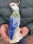 порцеланова птица - папагал на фабрика Изида, снимка 6