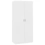 Гардероб, бял, 90x52x200 см, ПДЧ , снимка 8