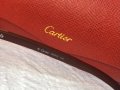 Cartier висок клас мъжки слънчеви очила авиатор с дървени дръжки, снимка 11