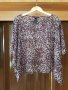 Блуза лилава коприна  NEXT, снимка 1