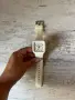 Бял часовник APPERTIFF с гумена каишка Stainless steel back и е Water resistant 100 metres , снимка 1