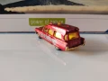 Метална количка Matchbox Мачбокс 1963 Cadillac Ambulance, снимка 3