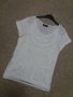 КРАСИВА бяла блуза с бродирана дантела , снимка 1 - Тениски - 42900381