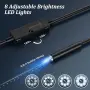 Нова Инспекционна камера 1920P HD 5м IP67 8 LED ендоскоп Android iOS Бороскоп, снимка 4