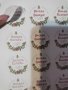 24 бр лист Коледни Весела Коледа самозалепващи лепенки стикери за ръчна изработка за подарък, снимка 2