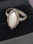 Красив сребърен пръстен със седеф # ГР50, снимка 5