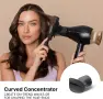 Професионален сешоар и стайлър Bellissima Creativity 4 You 4in1 (1800W) – Черен/Златен, снимка 6