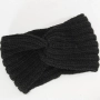 Дамски плетена лента за глава с усукване, снимка 2
