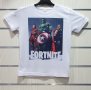 Нова детска тениска с трансферен печат FORTNITE, звезда, снимка 3