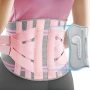 Колан за гръб Rakiie за жени, 9X опорна скоба за гръб, розов, размер С и M (талия: 85-100 см), снимка 1