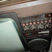 Старинен телевизор с кинескоп - РАБОТЕЩ в перфектно състояние на поне 60 години, снимка 11 - Антикварни и старинни предмети - 37130787