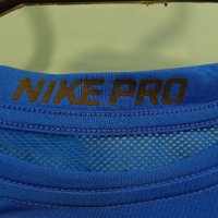  NIKE Pro Блуза/Мъжка С/М, снимка 4 - Спортни дрехи, екипи - 42788928