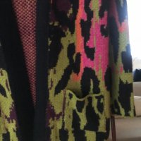 Жилетка Desigual в ярки цветове, снимка 3 - Блузи с дълъг ръкав и пуловери - 35090593