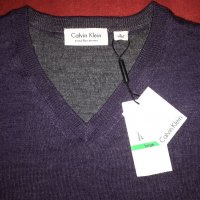 Calvin Klein Merino--Ориг. Пуловер Нов!, снимка 2 - Пуловери - 34109476