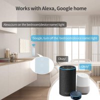 Смарт WiFi кючове- комплект от 2 бр -  съвместим с Amazon Alexa и Google Assistant, бял, снимка 4 - Друга електроника - 37678780