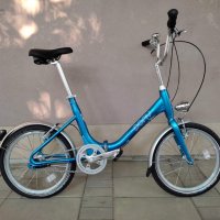 Продавам колела внос от Германия алуминиев сгъваем велосипед PONY SPORT 20 цола  SHIMANO STURMEY ARC, снимка 1 - Велосипеди - 33912226