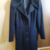 Черно палто, 40 (М), снимка 1 - Палта, манта - 31586973