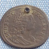 Стар рядък жетон Луи XV Франция за КОЛЕКЦИОНЕРИ 28692, снимка 3 - Други ценни предмети - 42890770