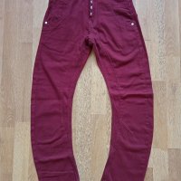 Гъзарски дънки бордо, снимка 3 - Детски панталони и дънки - 31125106