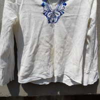Стара дамска етно риза,блуза #6, снимка 3 - Антикварни и старинни предмети - 37507495