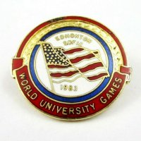 Студентски спорт-Студентски игри-САЩ-Американски значки, снимка 3 - Колекции - 35402942