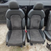 S-Line Alcantara кожен салон за Audi A4 A5 8T 8K рекаро надуване, снимка 7 - Части - 38684745