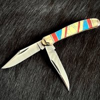 Висококачествен колекционерски джобен сгъваем нож Copperhead Stoneworx. RR2400, снимка 3 - Ножове - 42890876