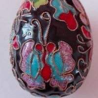 Декоративно голямо яйце Клоизоне, снимка 5 - Колекции - 29627308