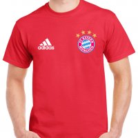 Bayern Munchen! Червена Футболна Фен тениска на Байерн Мюнхен с Ваше Име И Номер!, снимка 2 - Футбол - 30114160